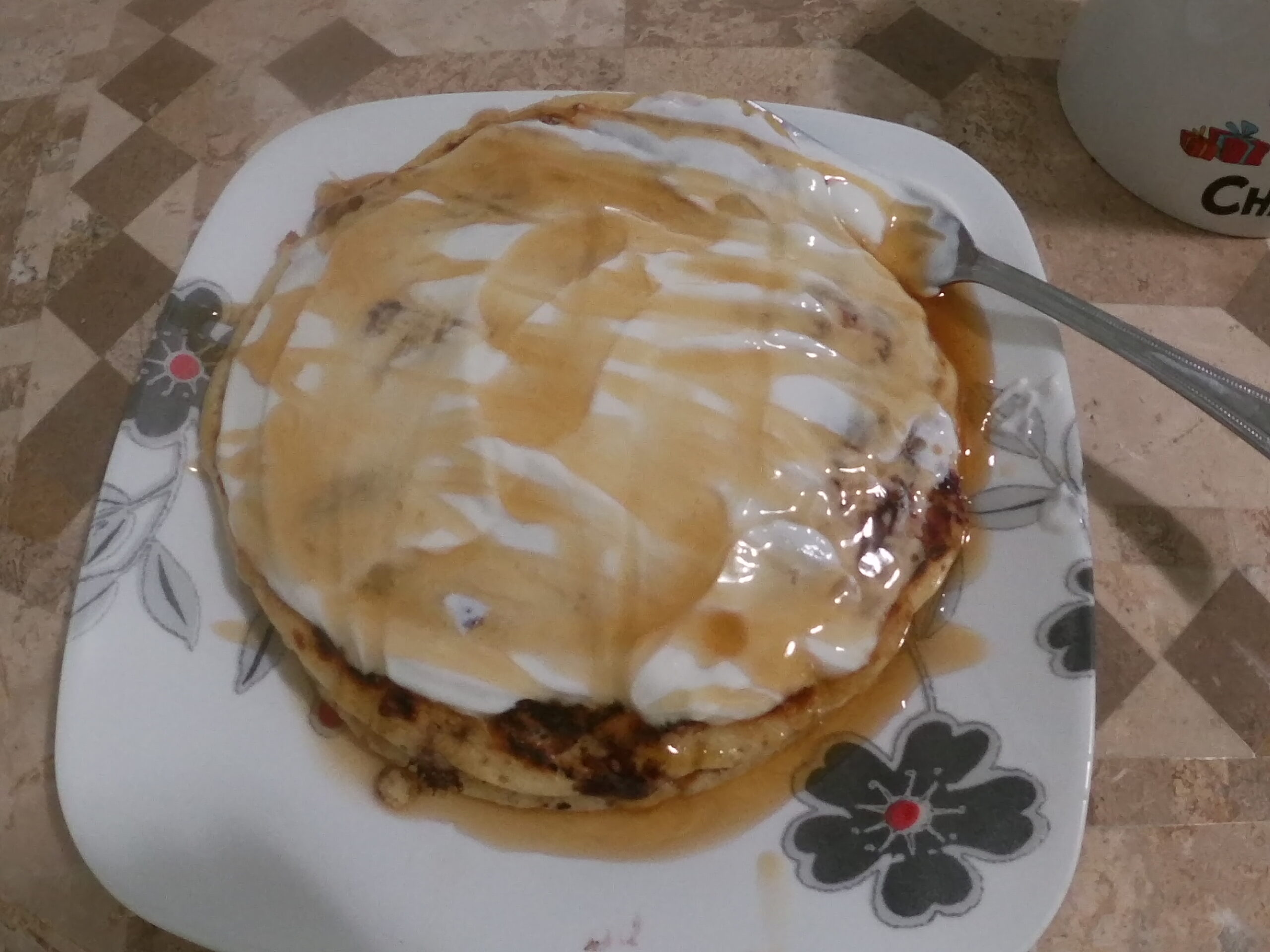 Fluffy Sourdough Blueberry Lemon Pancakes a Favorite for Spring